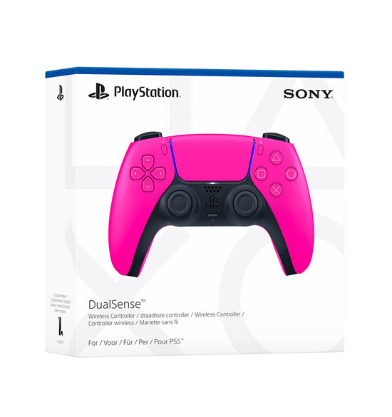 DUALSENSE WIRELESS CONTROLLER NOVA PINK (FUCHSIA) PS5 DUALSENSE WIRELESS CONTROLLER NOVA PINK (FUCHSIA) PS5